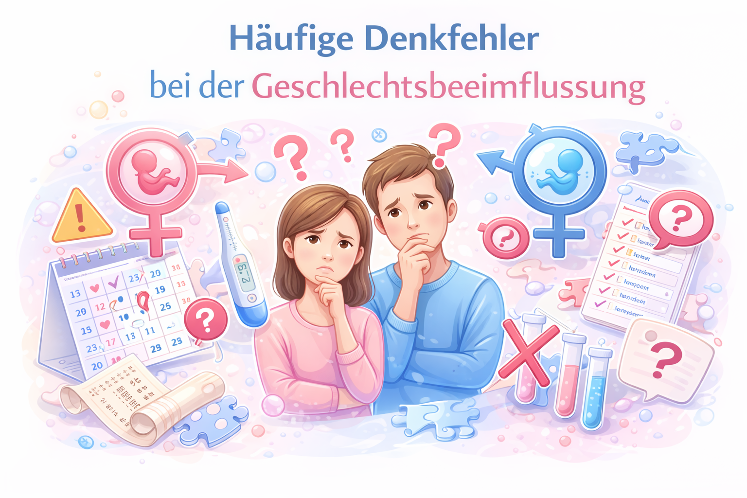 Häufige Denkfehler bei der Geschlechtsbeeinflussung