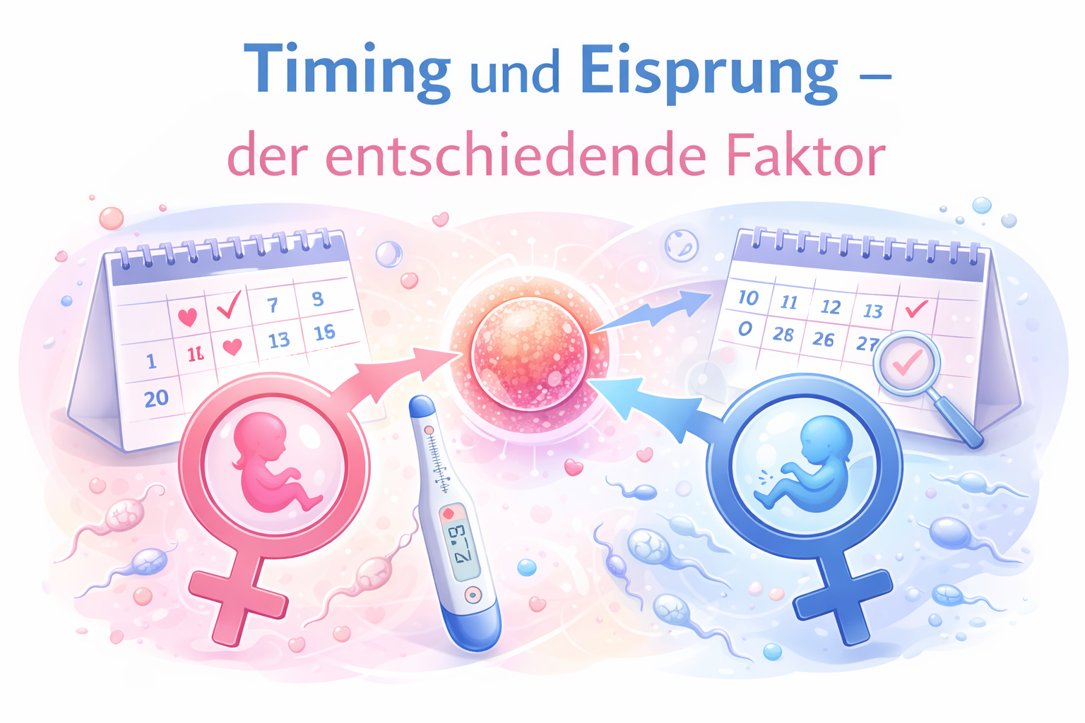 Timing und Eisprung – der entscheidende Faktor